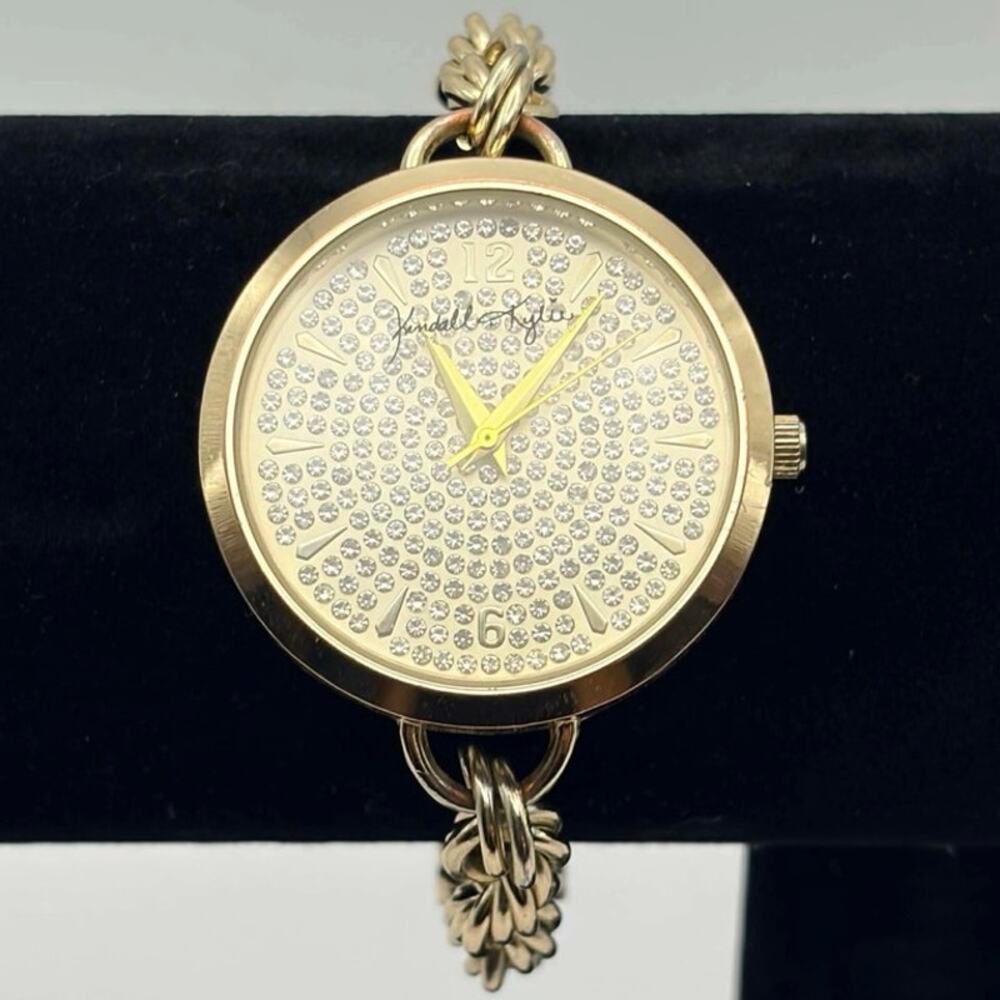 Gold Kendall & Kylie Chain Watch